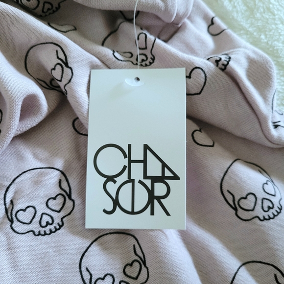 Chaser Skull💀 and Hearts💕 Sweatpants - NWT - Picture 6 of 13